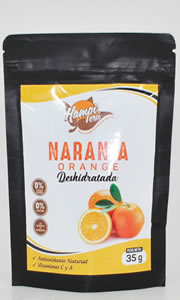 Naranja deshidratada