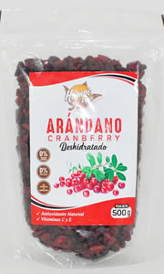 Arándano deshidratado