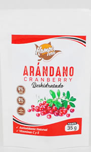 Arándano deshidratado