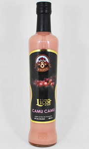 Crema con licor de camu camu